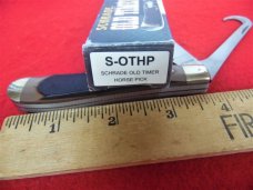 SCHRADE OLD TIMER S-OTHP HORSE PICK TRAPPER IN BOX UNUSED SCHRADE OLD TIMER S-OTHP HORSE PICK TRAPPER IN BOX UNUSED