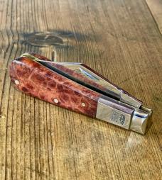 Taylor's Eye Witness Premium Barlow Clip with Amboyna Scales and Back Spring File work