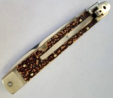 Schatt & Morgan Titusville PA. 1991 Bone 041983 Coke Bottle Knife - NIB Schatt & Morgan Titusville PA. 1991 Bone 041983 Coke Bottle Knife - NIB