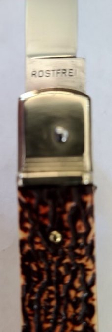 Schatt & Morgan Titusville PA. 1991 Bone 041983 Coke Bottle Knife - NIB Schatt & Morgan Titusville PA. 1991 Bone 041983 Coke Bottle Knife - NIB