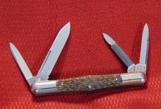 MINT VINTAGE PARKER & FIELD PRUSSIA FACTORY SAMPLE 4 BLADE SWELLCENTER OLD PICKBONE PRE-1914 MINT VINTAGE PARKER & FIELD PRUSSIA FACTORY SAMPLE 4 BLADE SWELLCENTER OLD PICKBONE PRE-1914