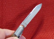 MINT VINTAGE PARKER & FIELD PRUSSIA FACTORY SAMPLE 4 BLADE SWELLCENTER OLD PICKBONE PRE-1914 MINT VINTAGE PARKER & FIELD PRUSSIA FACTORY SAMPLE 4 BLADE SWELLCENTER OLD PICKBONE PRE-1914