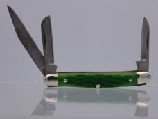 Schrade Walden 108OT with Apple Green Jigged Bone Handles