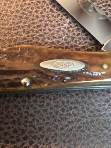 1940/64 CASE XX 6265SAB Second Cut Green Bone Handle Folding Hunter Very Rare With Two Blades