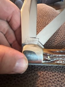 1940/64 CASE XX 6265SAB Second Cut Green Bone Handle Folding Hunter Very Rare With Two Blades