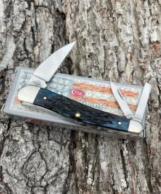 CASE XX 2020 BLUE DENIM BONE SEAHORSE WHITTLER