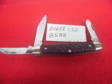 BOKER USA 8588 UNUSED BONE STOCKMAN A FEW YEARS OLD BOKER USA 8588 UNUSED BONE STOCKMAN A FEW YEARS OLD