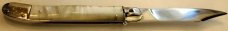 VINTAGE GARRIDO TOLEDO 4.75" ACRYLIC HANDLE 4" LOCK & RELEASE 8.5" OPEN AUTO KNIFE SWITCHBLADE VINTAGE GARRIDO TOLEDO 4.75" ACRYLIC HANDLE 4" LOCK & RELEASE 8.5" OPEN AUTO KNIFE SWITCHBLADE