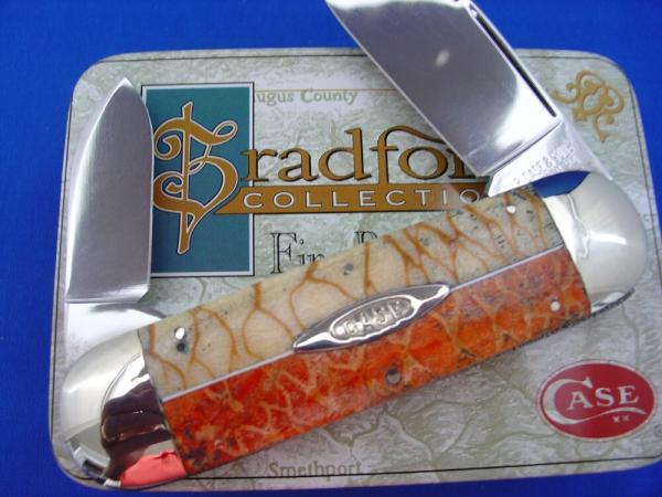 Case XX Classic Sunfish/Toenail Sectioned Handle Prototype Apple/Tiger Coral 1 of 1 Knife Case XX Classic Sunfish/Toenail Sectioned Handle Prototype Apple/Tiger Coral 1 of 1 Knife