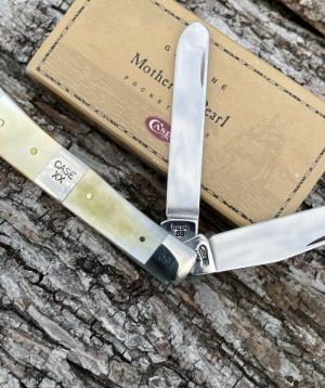 CASE XX ** 1998 SFO NUMBERED GOLD LIP PEARL CENTER BAND TRAPPER