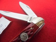 UNUSED BOKER BONSAI 3-5/8" TREE BRAND SHIELD JIGGED RED BONE COPPERHEAD UNUSED BOKER BONSAI 3-5/8" TREE BRAND SHIELD JIGGED RED BONE COPPERHEAD
