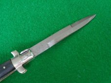 c.1950's EIG CUTLERY ITALY 20cm PICK LOCK Stiletto HORN c.1950's EIG CUTLERY ITALY 20cm PICK LOCK Stiletto HORN