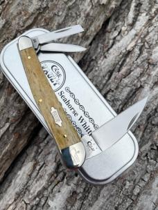 CASE XX 2013 VAULT ANTIQUE SMOOTH BONE SEAHORSE WHITTLER
