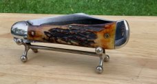 Jaeger Bros Aerial Knife CC , stag scales 