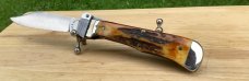 Jaeger Bros Aerial Knife CC , stag scales 