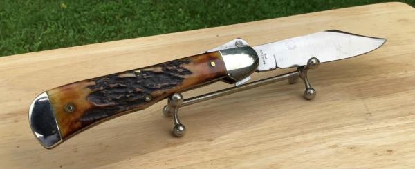 Jaeger Bros Aerial Knife CC , stag scales 
