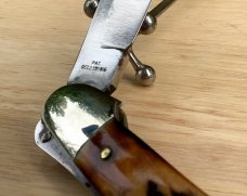 Jaeger Bros Aerial Knife CC , stag scales 
