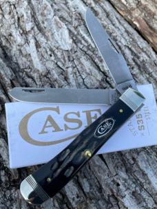 CASE XX ** 2023 JIGGED S35VN STEEL BUFFALO HORN TRAPPER CASE XX ** 2023 JIGGED S35VN STEEL BUFFALO HORN TRAPPER
