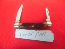 VINTAGE SCHRADE USA OLD TIMER 104OT 2-3/4" PEN KNIFE FROM STORAGE VERY GOOD VINTAGE SCHRADE USA OLD TIMER 104OT 2-3/4" PEN KNIFE FROM STORAGE VERY GOOD