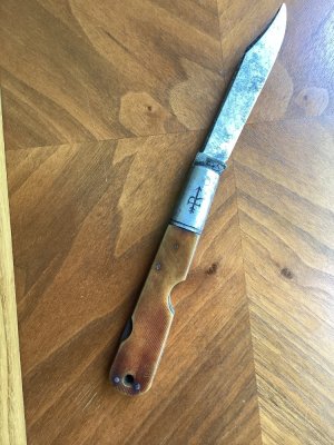 RUSSELL R USA LOCKBACK DADDY BARLOW BONE