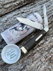 GEC TIDIOUTE ** 441218 BUFFALO JACK OD GREEN LINEN MICARTA GEC TIDIOUTE ** 441218 BUFFALO JACK OD GREEN LINEN MICARTA