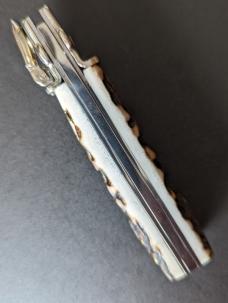AGA CAMPOLIN MINI DOMINUS IN STAG HORN NIB AGA CAMPOLIN MINI DOMINUS IN STAG HORN NIB