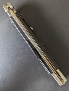 NIB 11"- 28 cm A.G.A. Campolin Maltese lockback auto, a super beautiful quality stiletto NIB 11"- 28 cm A.G.A. Campolin Maltese lockback auto, a super beautiful quality stiletto