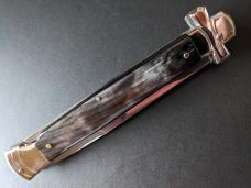 NIB 11"- 28 cm A.G.A. Campolin Maltese lockback auto, a super beautiful quality stiletto NIB 11"- 28 cm A.G.A. Campolin Maltese lockback auto, a super beautiful quality stiletto