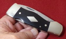 VINTAGE WESTERN USA S-531 PAT. PEND. A LOCKBACK ETCHED BLADE 1977 VINTAGE WESTERN USA S-531 PAT. PEND. A LOCKBACK ETCHED BLADE 1977