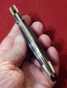 VINTAGE WESTERN USA S-531 PAT. PEND. A LOCKBACK ETCHED BLADE 1977 VINTAGE WESTERN USA S-531 PAT. PEND. A LOCKBACK ETCHED BLADE 1977