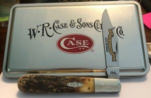 2006 Case Grand daddy Burnt Stag Barlow with COA