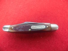 VINTAGE 2-3/4" SCHRADE NEW YORK USA 108OT OLD TIMER STOCKMAN USED A TAD VINTAGE 2-3/4" SCHRADE NEW YORK USA 108OT OLD TIMER STOCKMAN USED A TAD