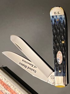 Two Mint Discontinued CASE Confederate SFO Knives.