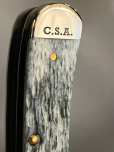 Two Mint Discontinued CASE Confederate SFO Knives.