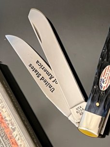 Two Mint Discontinued CASE Confederate SFO Knives.
