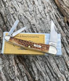 CASE XX ** 2019 POCKET WORN BROWN SEAHORSE WHITTLER CASE XX ** 2019 POCKET WORN BROWN SEAHORSE WHITTLER