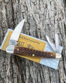 CASE XX ** 2019 POCKET WORN BROWN SEAHORSE WHITTLER CASE XX ** 2019 POCKET WORN BROWN SEAHORSE WHITTLER