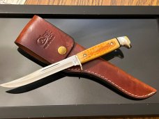 Vintage Rare CASE XX USA Transition Red 2nd Cut Stag 516-5”Fixed Blade Blood Groove Knife\Sheath EXC Vintage Rare CASE XX USA Transition Red 2nd Cut Stag 516-5”Fixed Blade Blood Groove Knife\Sheath EXC