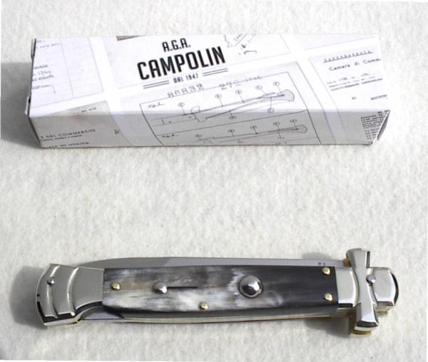 NEW A.G.A. CAMPOLIN 9" MALTESE BRAZILIAN HORN MODIFIED BAYONET BLADE SOLID NICKEL SILVER BOLSTERS NEW A.G.A. CAMPOLIN 9" MALTESE BRAZILIAN HORN MODIFIED BAYONET BLADE SOLID NICKEL SILVER BOLSTERS