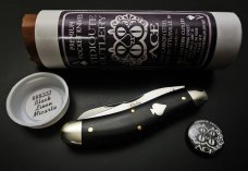 Great Eastern Cutlery PPP #88 Ace Black Linen Micarta GEC 888222