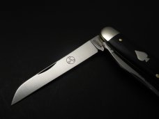 Great Eastern Cutlery PPP #88 Ace Black Linen Micarta GEC 888222