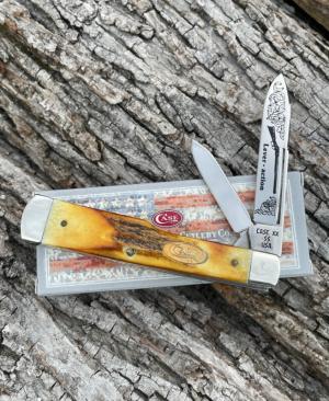 CASE XX ** 1989 STAG LARGE GUNSTOCK