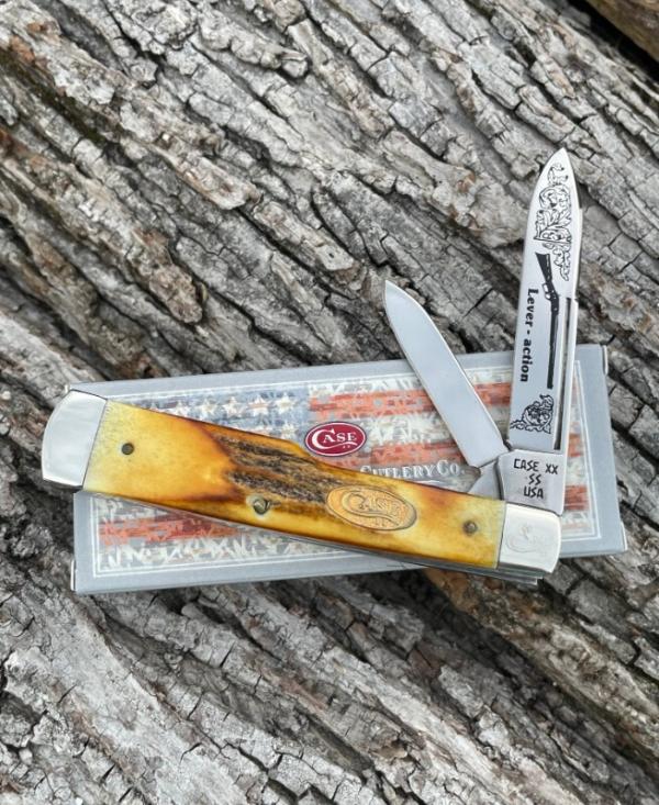 CASE XX ** 1989 STAG LARGE GUNSTOCK