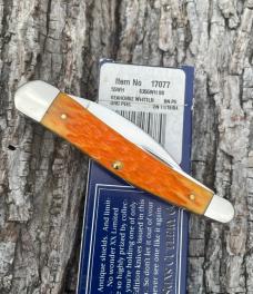CASE XX ** 2004 LIMITED EDITION ORANGE PEEL SEAHORSE WHITTLER