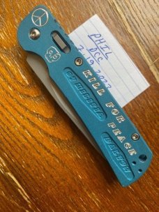 DALTON COMBAT CUTLERY 07 MILITIA "KILL FOR PEACE" DALTON COMBAT CUTLERY 07 MILITIA "KILL FOR PEACE"