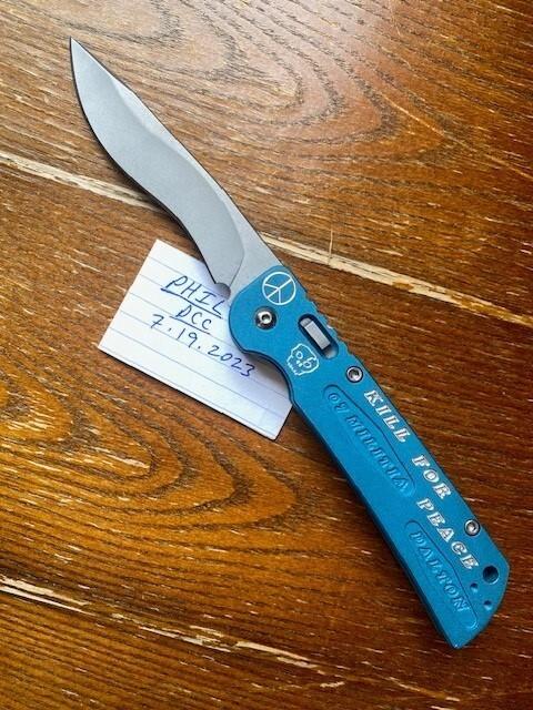 DALTON COMBAT CUTLERY 07 MILITIA "KILL FOR PEACE" DALTON COMBAT CUTLERY 07 MILITIA "KILL FOR PEACE"