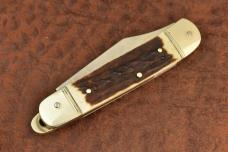 HUBERTUS SOLINGEN GERMANY STAG SWITCH BLADE ROSTFREI (13039) HUBERTUS SOLINGEN GERMANY STAG SWITCH BLADE ROSTFREI (13039)