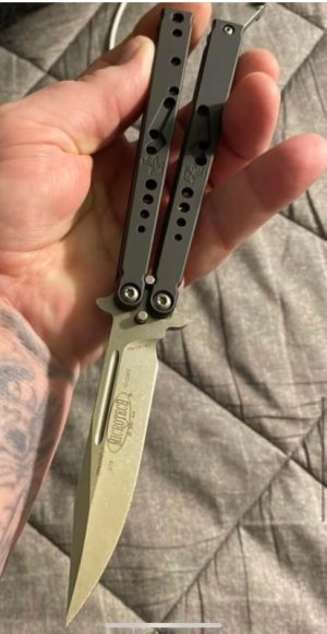 MICROTECH DRAGONFLY BALISONG  