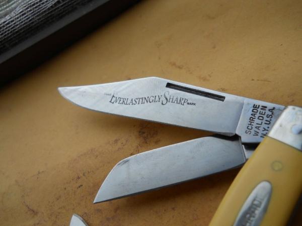 Schrade Cigar Box Stockman Knife 