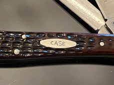 Vintage Mint Case XX 1978 Chevy 62048 SSP Slimline Trapper 4-1/8”Inlaid Gold plated CHEVY Medallion